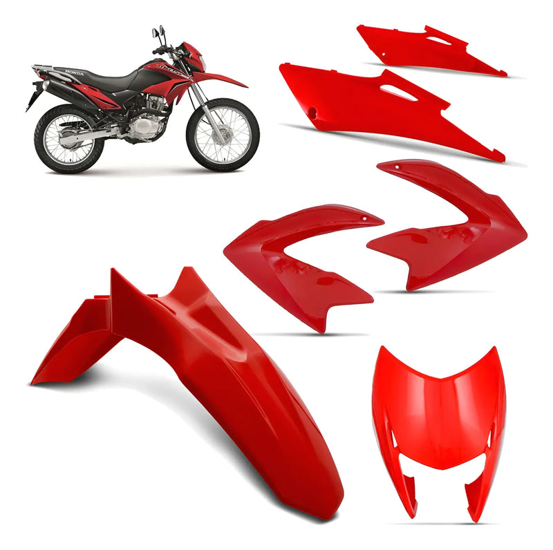 KIT ROUPA BROS150 13-14 (VERMELHO)