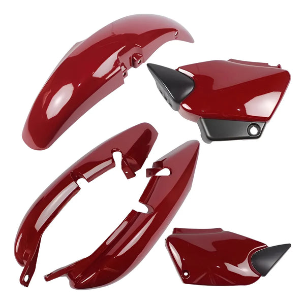 KIT ROUPA FAN125 2005 (VERMELHO)