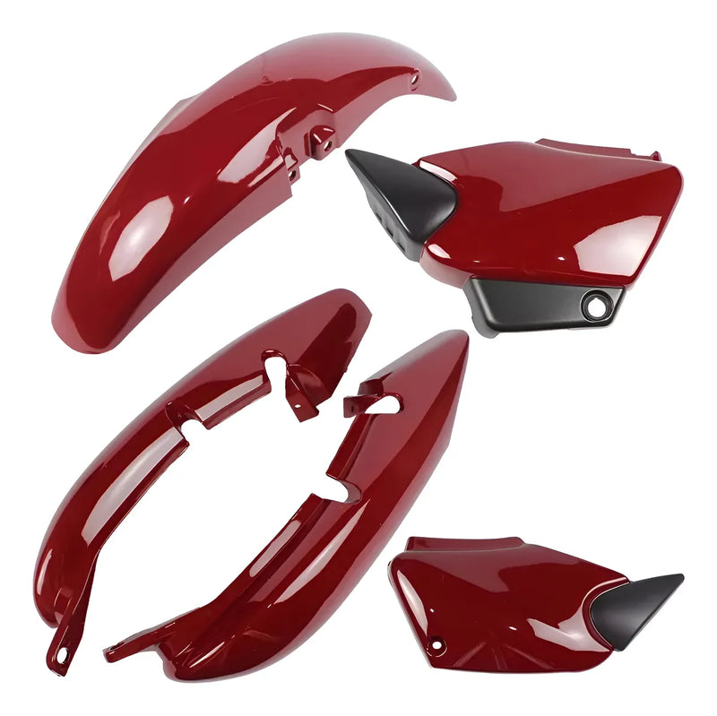 KIT ROUPA FAN125 2005 (VERMELHO)