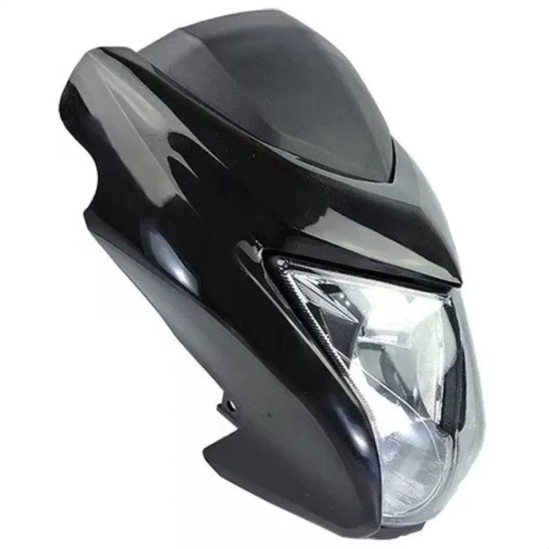 CARENAGEM FAROL COMPLETO BROS 160  18-20 PRETO