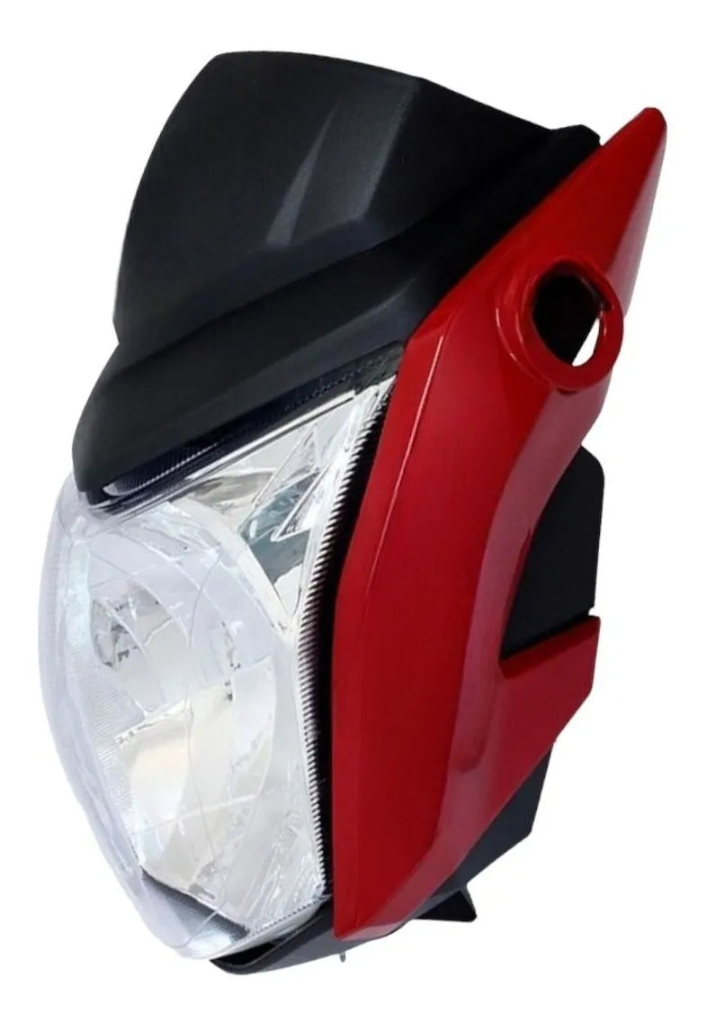 CARENAGEM FAROL COMPLETO FAN 160 14-20 VERMELHO