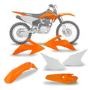 KIT ROUPA CRF230 COR (BRANCO/LARANJA)