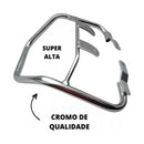 ALÇA TITAN 150/FAN 125|150 09-13 MODELO BICUDO CROMADO