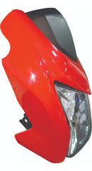CARENAGEM FAROL COMPLETO BROS 160  15-20 VERMELHO
