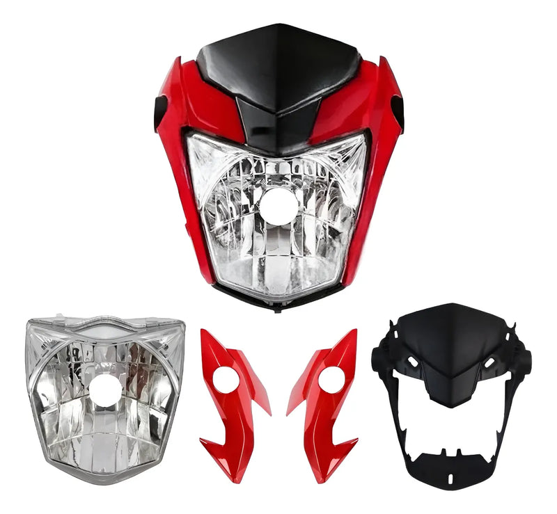 CARENAGEM FAROL COMPLETO TITAN 160 16-21 VERMELHO