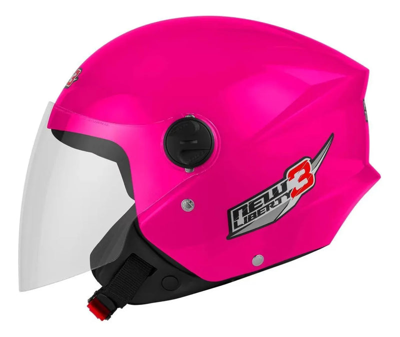 CAPACETE NEW LIBERTY THREE 60/60 (ROSA)