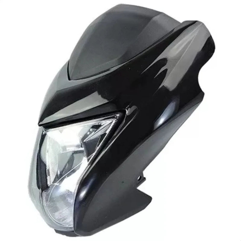 CARENAGEM FAROL COMPLETO BROS 160  18-20 PRETO