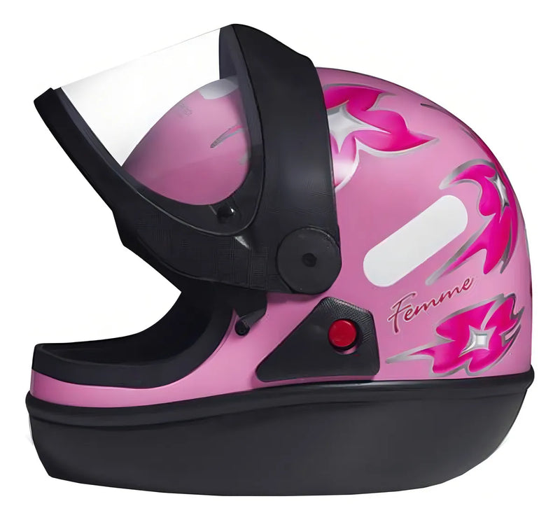 CAPACETE SAN MARINO FEMME 60/60 (ROSA)