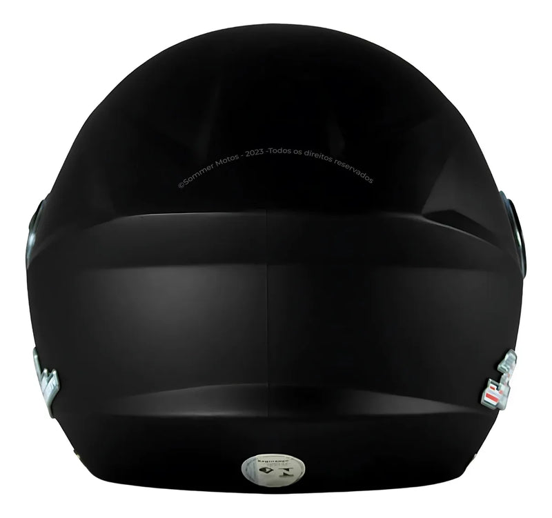 CAPACETE NEW LIBERTY THREE ELITE 56/56 (PRETO FOSCO)