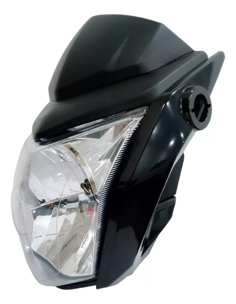 CARENAGEM FAROL COMPLETO TITAN/FAN 125|150|160 14-20 PRETO