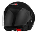 CAPACETE NEW LIBERTY THREE 60/60 (PRETO FOSCO)