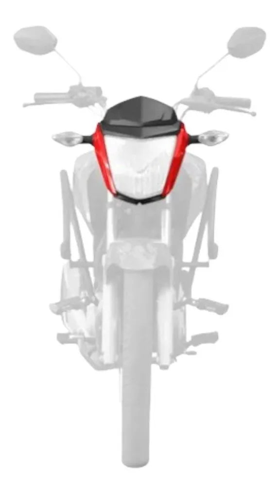 CARENAGEM FAROL COMPLETO FAN 160 14-20 VERMELHO