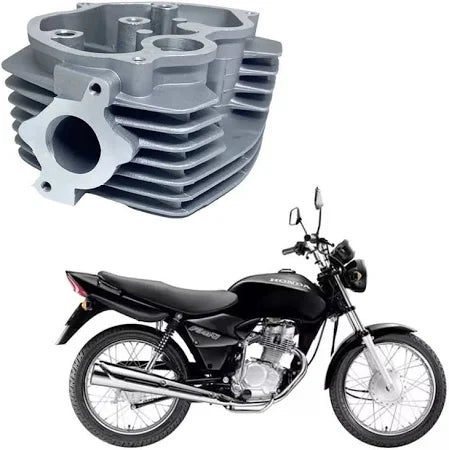 CABEÇOTE DO MOTOR FAN125 05-08 C/GUIAS VALVULA