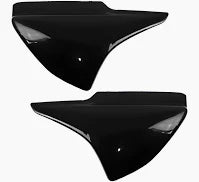 TAMPA LATERAL TITAN150 04-08 (PRETO INJETADO)